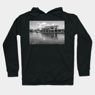 The Ferry pub in Horning on the River Bure, Norfolk Broads Hoodie